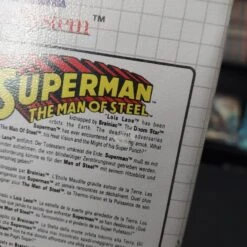 SUPERMAN OF STEEL COMPLET MASTER SYSTEM -Jeux Sur Console super man of steel complet master system 4