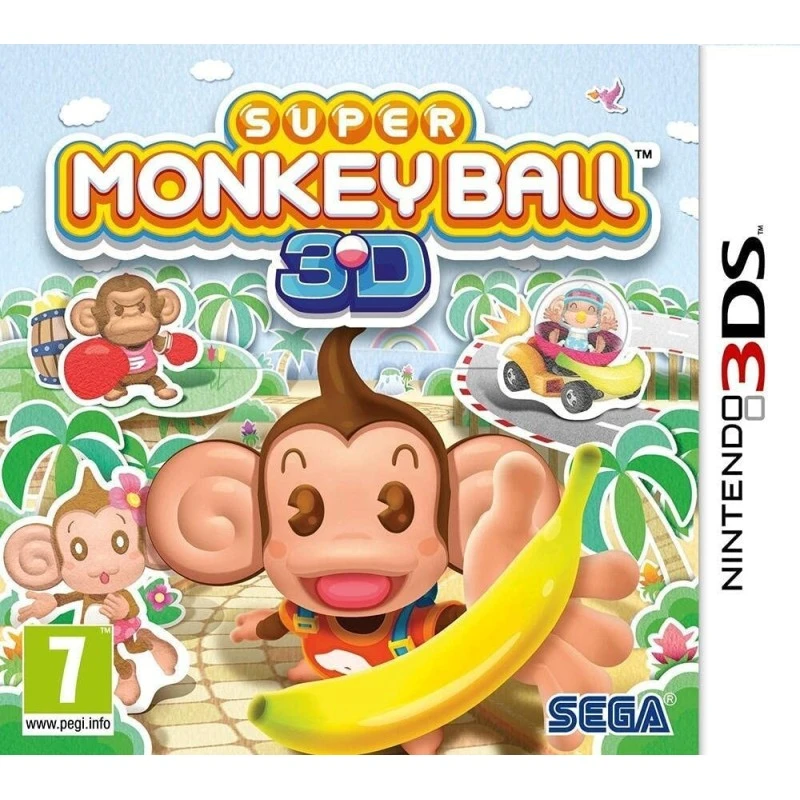 SUPER MONKEY BALL 3D 3DS 3 SUPER MONKEY BALL 3D 3DS