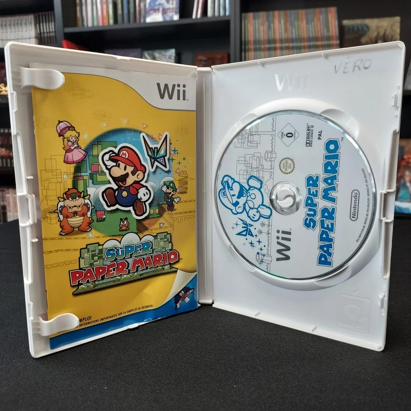 SUPER PAPER MARIO COMPLET SANS CARTE VIP JAQUETTE ABIMEE WII 4 SUPER PAPER MARIO COMPLET SANS CARTE VIP JAQUETTE ABIMEE WII – Image 2