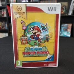 SUPER PAPER MARIO COMPLET SANS CARTE VIP JAQUETTE ABIMEE WII