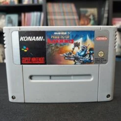 SUPER PROBOTECTOR ALIEN REBELS CARTOUCHE SEULE JAUNIE PAL FAH SUPER NINTENDO