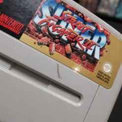 SUPER STREET FIGHTER 2 FAH CARTOUCHE SEULE ETIQUETTE ARRIERE ABIMEE SNES -Jeux Sur Console super street fighter 2 fah cartouche seule etiquette arriere abimee snes 3