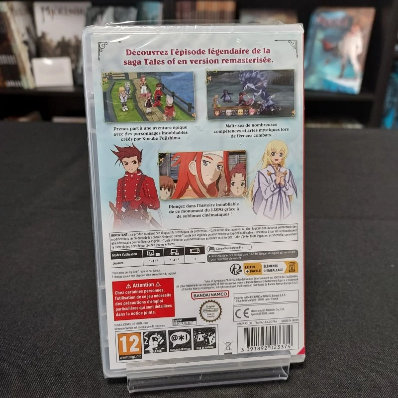 TALES OF SYMPHONIA REMASTERED EDITION DE L ELU BLISTER SWITCH 4 TALES OF SYMPHONIA REMASTERED EDITION DE L ELU BLISTER SWITCH – Image 2
