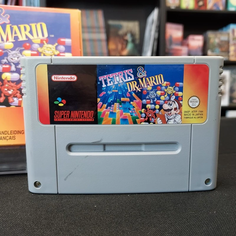 TETRIS & DR. MARIO COMPLET FAH SUPER NINTENDO 11 TETRIS & DR. MARIO COMPLET FAH SUPER NINTENDO – Image 9