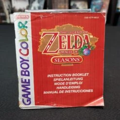THE LEGEND OF ZELDA ORACLE OF SEASONS COMPLET TRES ABIME GAME BOY COLOR -Jeux Sur Console the legend of zelda oracle of seasons complet tres abime game boy color 11