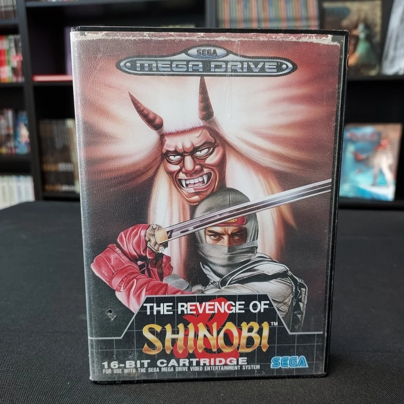 THE REVENGE OF SHINOBI COMPLET JAQUETTE ABIMEE MEGA DRIVE 3 THE REVENGE OF SHINOBI COMPLET JAQUETTE ABIMEE MEGA DRIVE