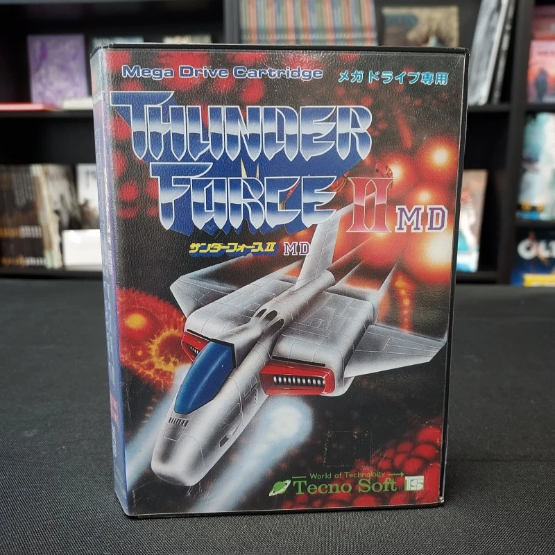 THUNDER FORCE II COMPLET MEGA DRIVE NTSC-JAP 3 THUNDER FORCE II COMPLET MEGA DRIVE NTSC-JAP