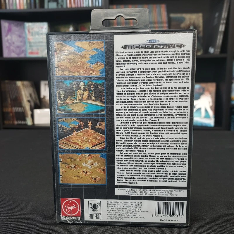 TWO TRIBES POPULOUS 2 COMPLET NOTICE ABIMEE MEGA DRIVE 5 TWO TRIBES POPULOUS 2 COMPLET NOTICE ABIMEE MEGA DRIVE – Image 3