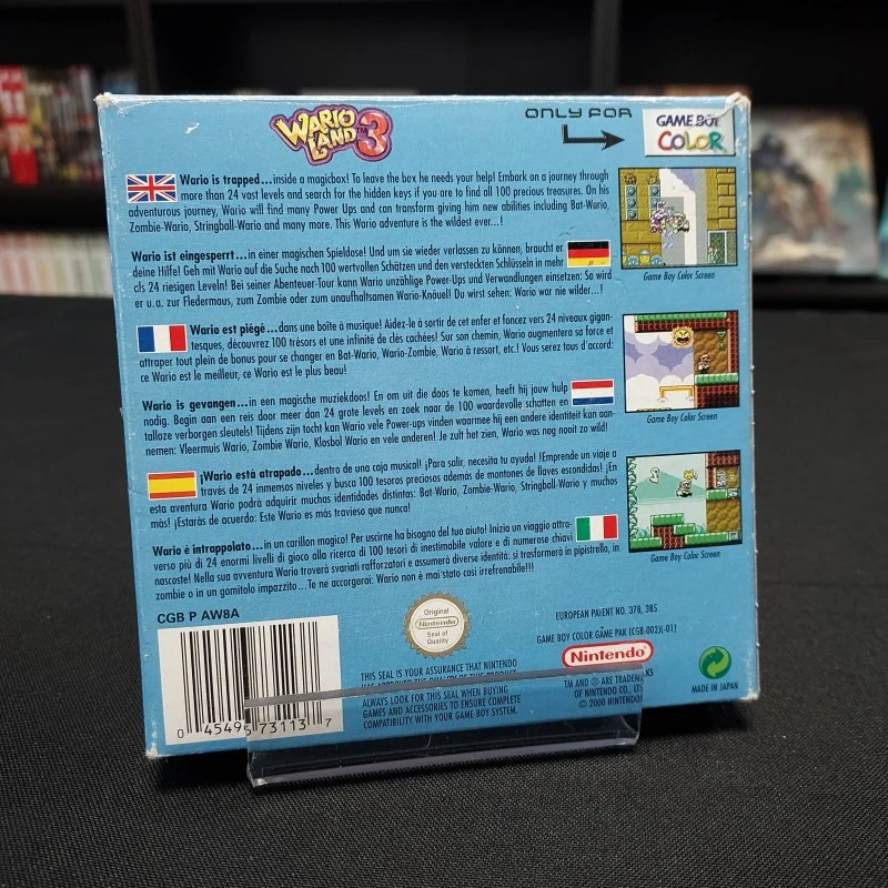 WARIO LAND 3 COMPLET NINTENDO GAME BOY COLOR 7 WARIO LAND 3 COMPLET NINTENDO GAME BOY COLOR – Image 5