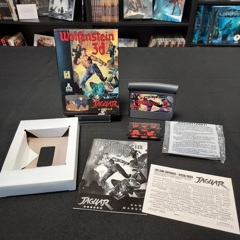 WOLFENSTEIN 3D COMPLET ATARI JAGUAR 4 WOLFENSTEIN 3D COMPLET ATARI JAGUAR – Image 2