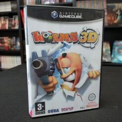 WORMS 3D COMPLET PAL FRA GAMECUBE