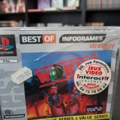 WORMS BEST OF INFOGRAMMES COMPLET PS1 BOITE ABIMEE -Jeux Sur Console worms best of infogrammes complet ps1 boite abimee 2