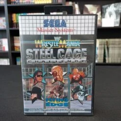 WRESTLEMANIA STEEL CAGE CHALLENGE SANS NOTICE MASTER SYSTEM